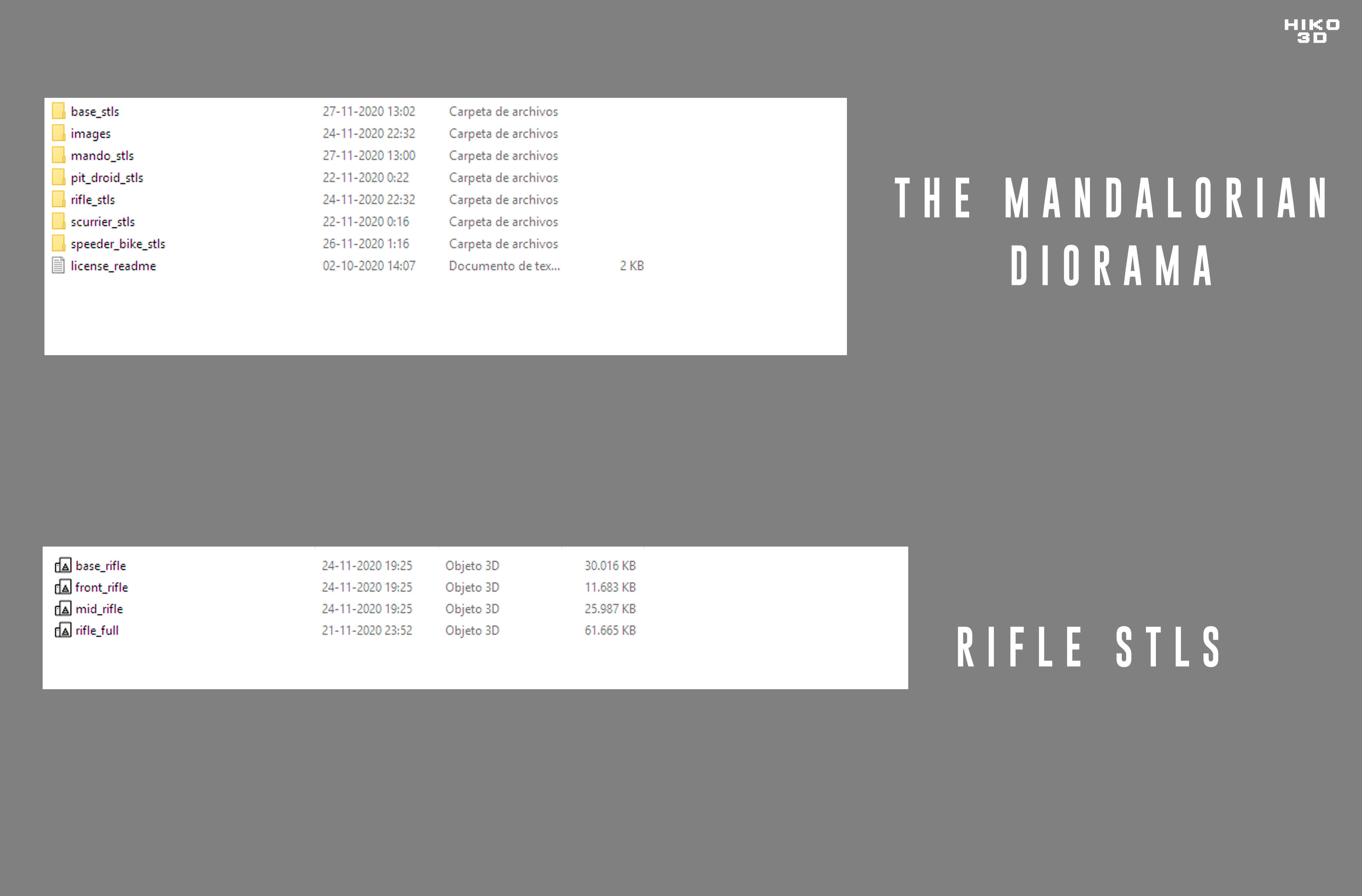 The Mandalorian Diorama 1-6 Scale -  3D print model_38