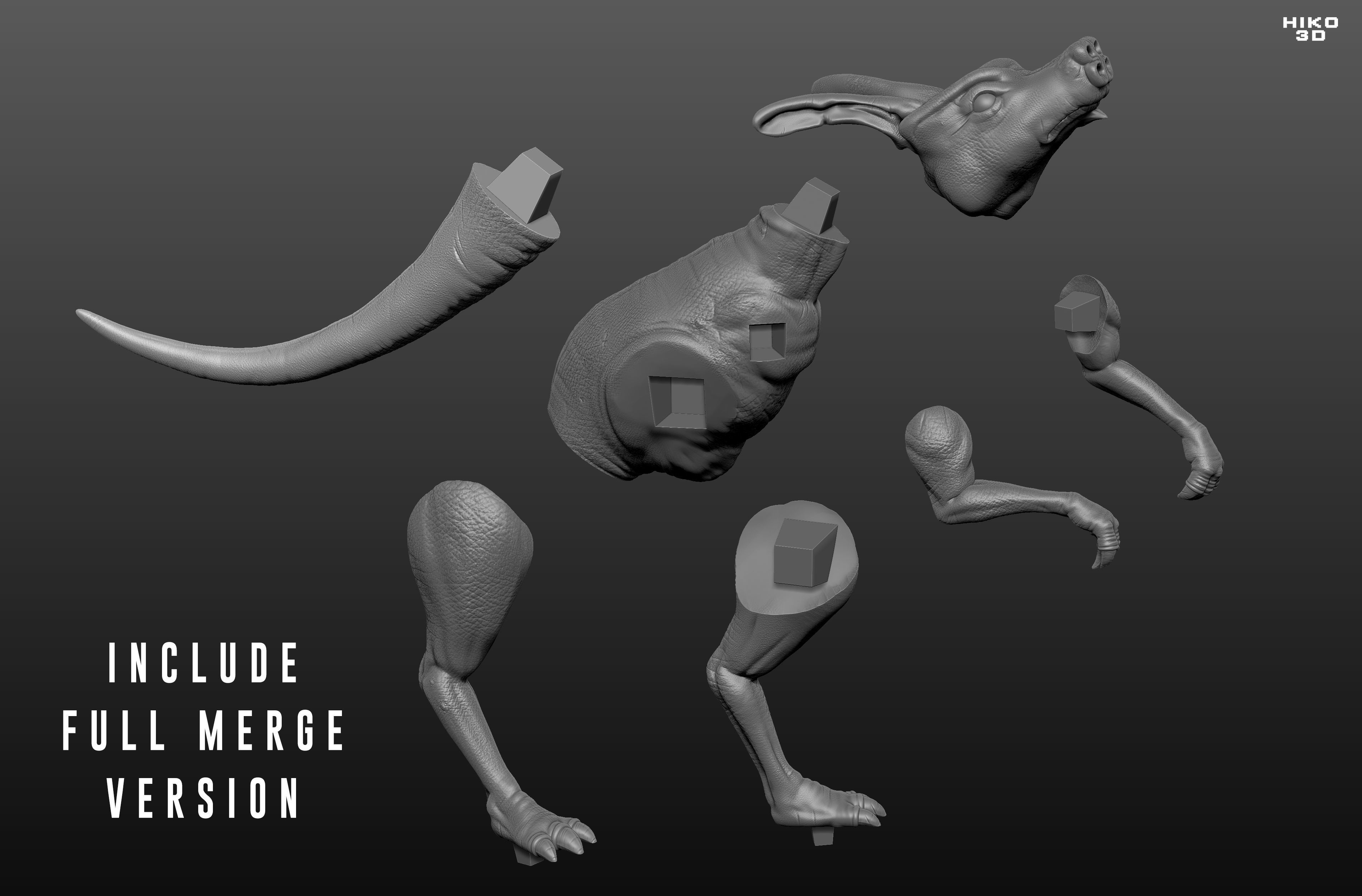 The Mandalorian Diorama 1-6 Scale -  3D print model_19