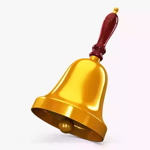 Gold Hand Bell v 1