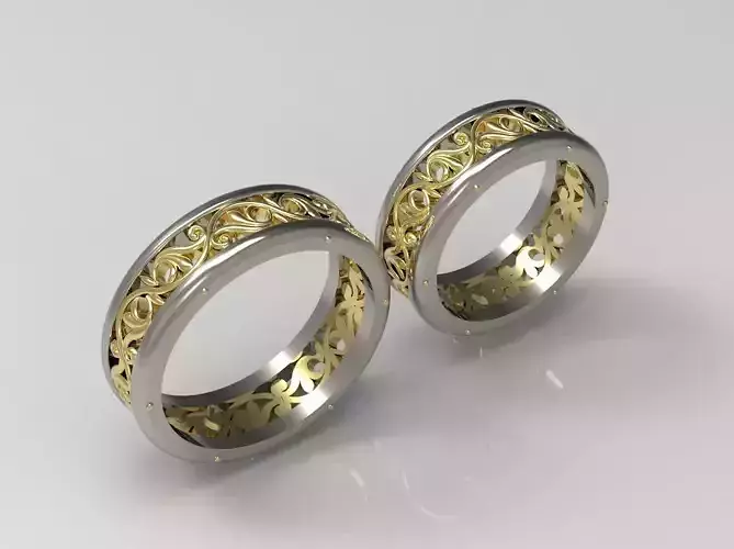 WEDDING RING SET N - 70