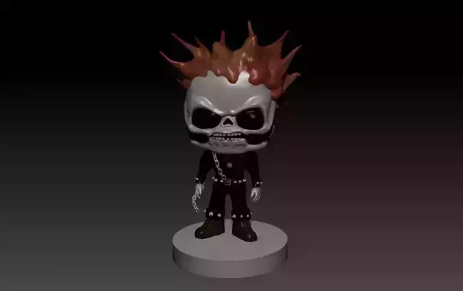 Funko Ghost rider 3D model
