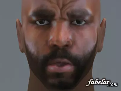 Mr T Free 3D model_0