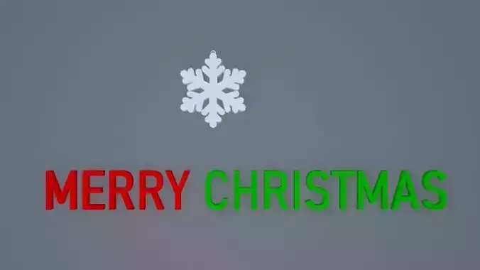  Snowflake Necklace  3D print model