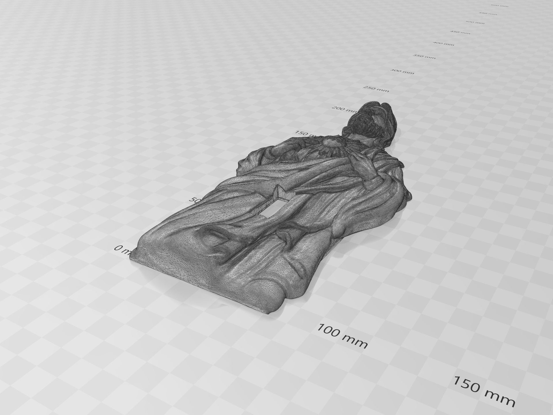 Jesus light switch cover 3D print model_10