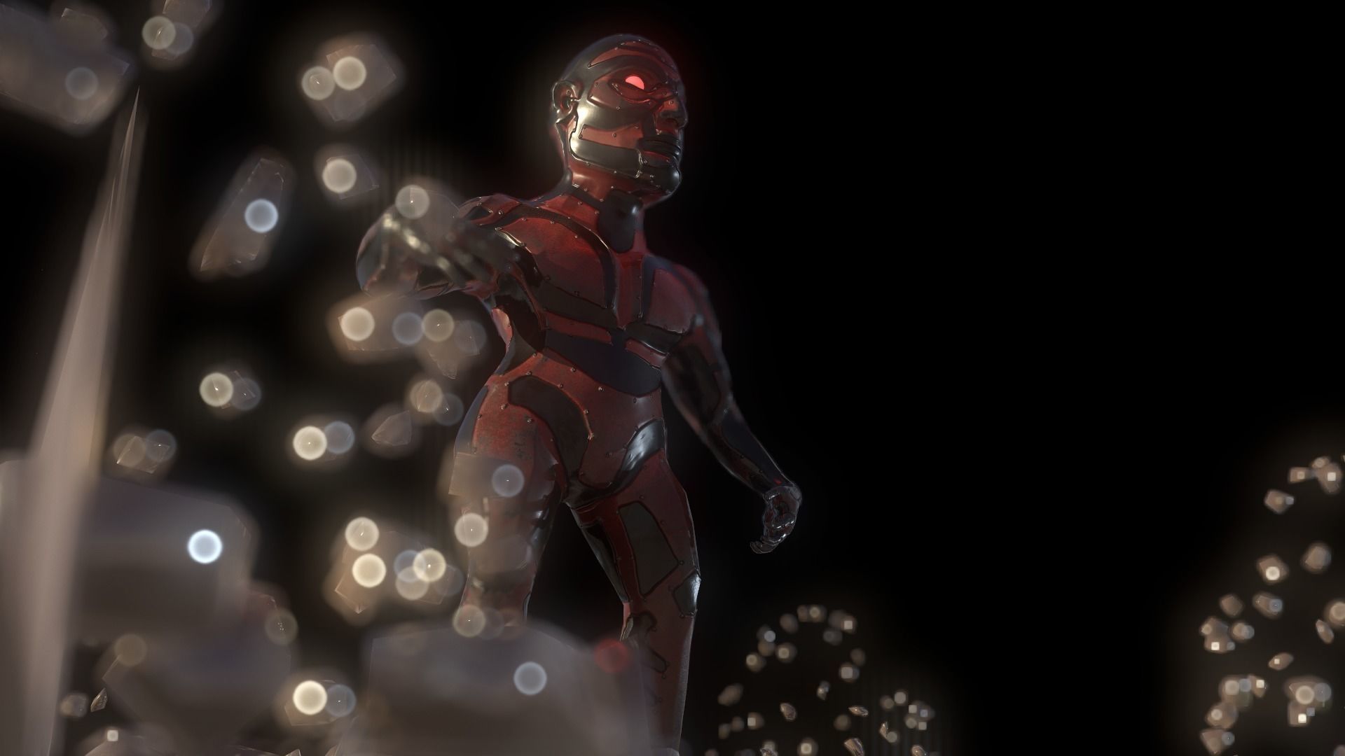 VICTOR HYBRID Low-poly 3D model_6