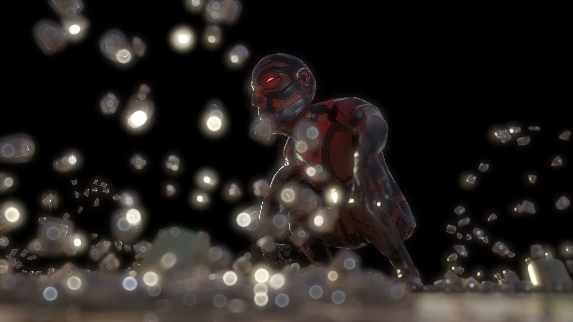 VICTOR HYBRID Low-poly 3D model_8