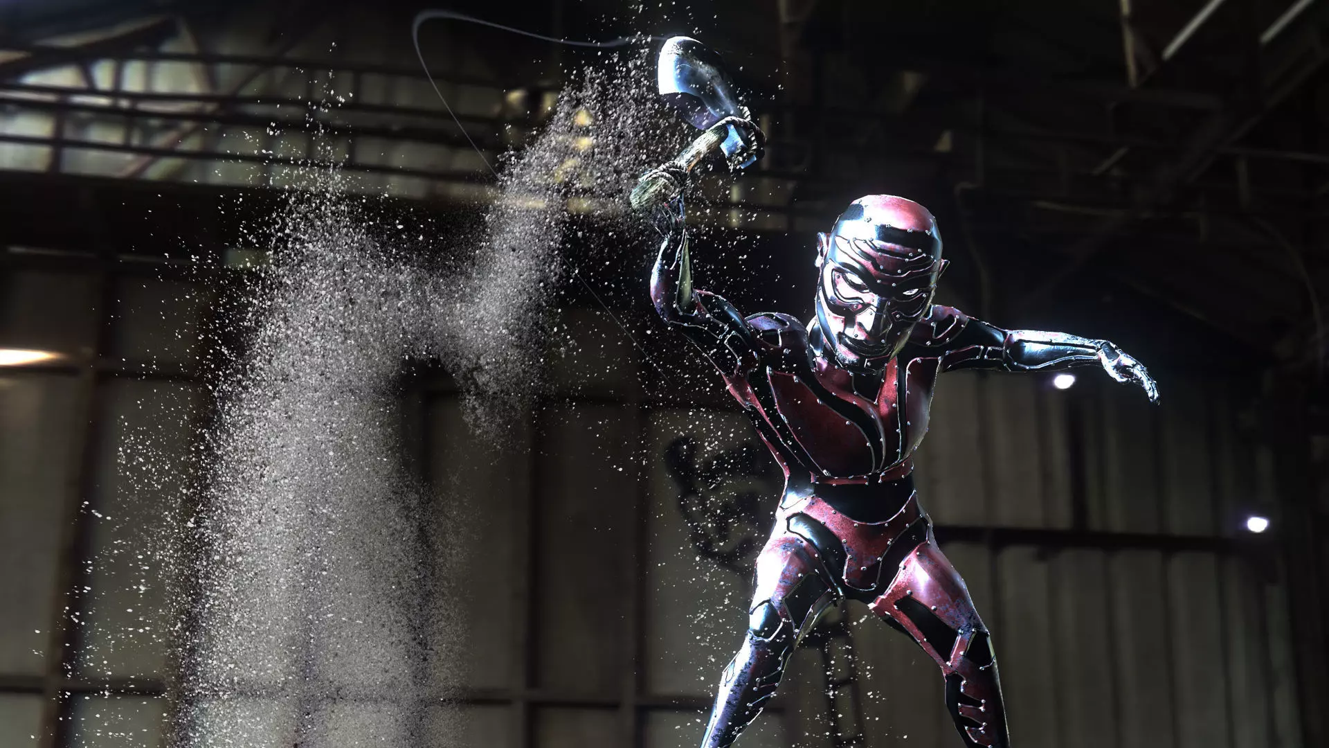 VICTOR HYBRID Low-poly 3D model_0