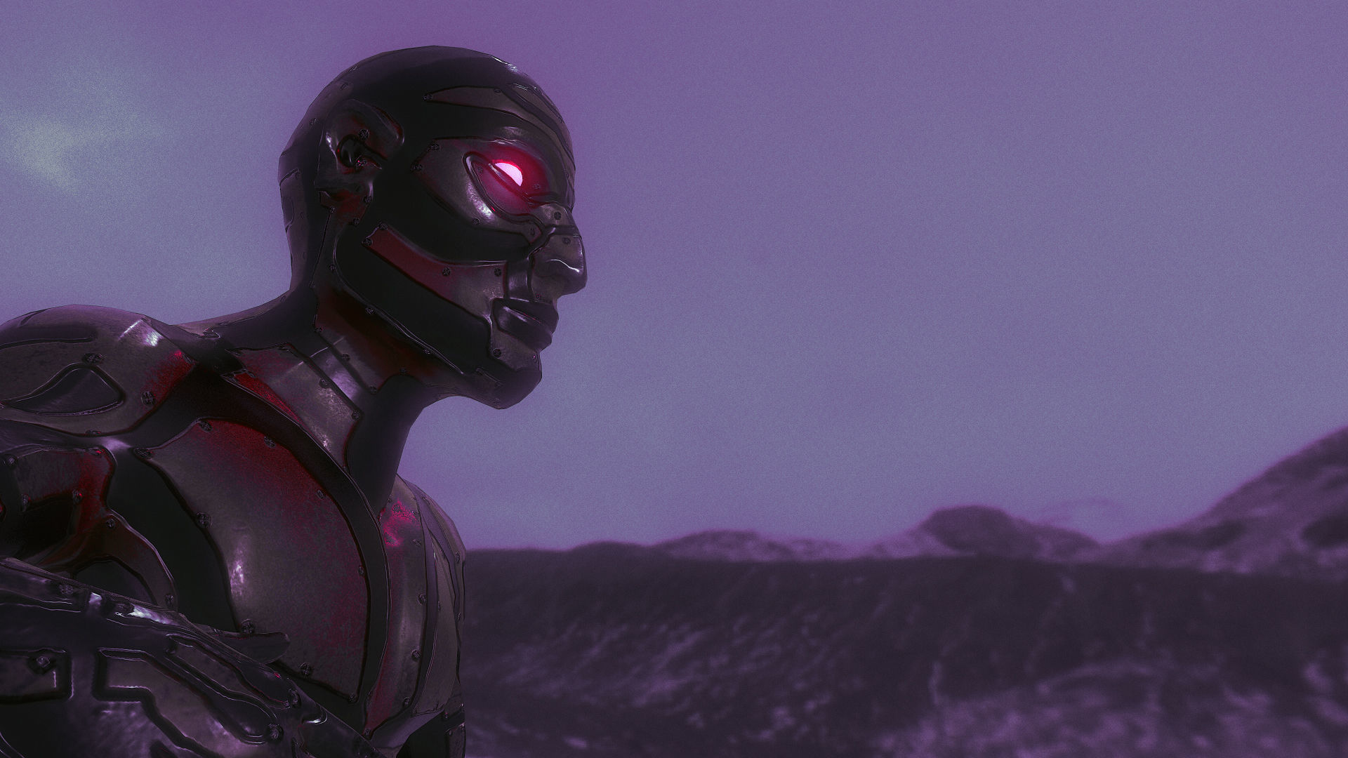 VICTOR HYBRID Low-poly 3D model_9