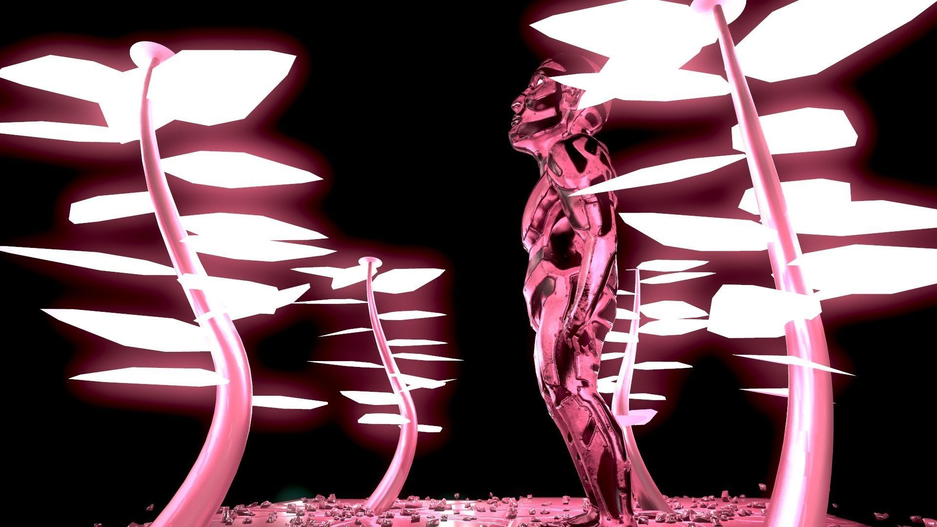 VICTOR HYBRID Low-poly 3D model_4