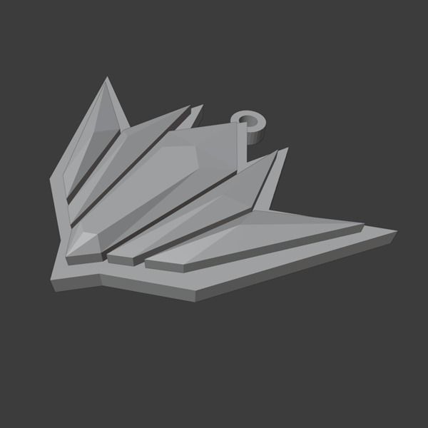 Mashin Sentai Kirameiger Keychain 3D print model_1