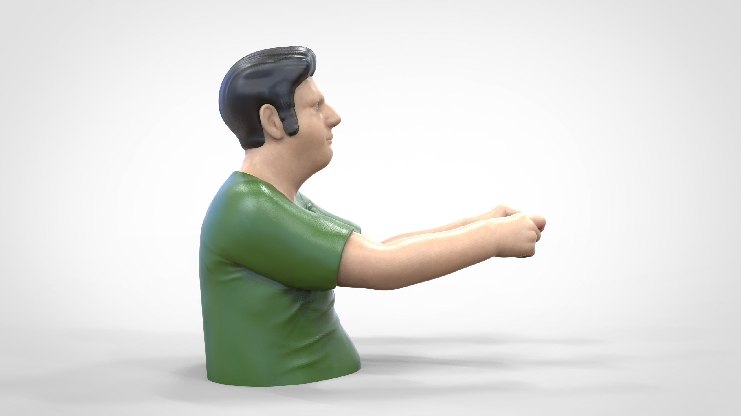 N2 Driver 1 64 Miniature With steering 3D print model_26