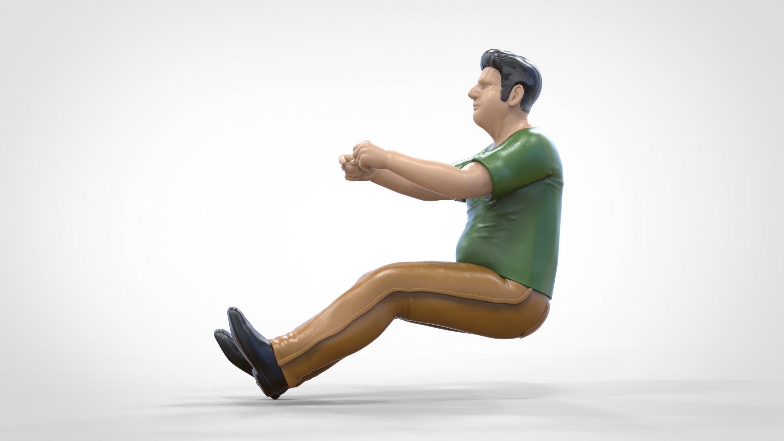 N2 Driver 1 64 Miniature With steering 3D print model_15