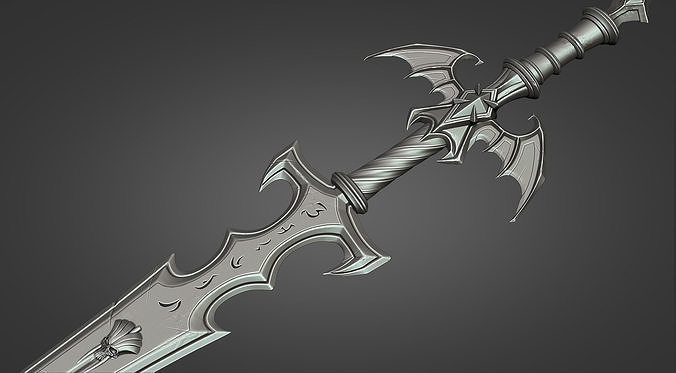 Remornia sword - Artbook version 3D print model