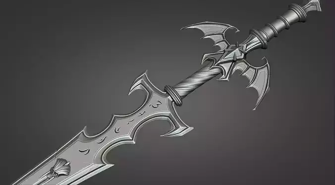 Remornia sword - Artbook version 3D print model