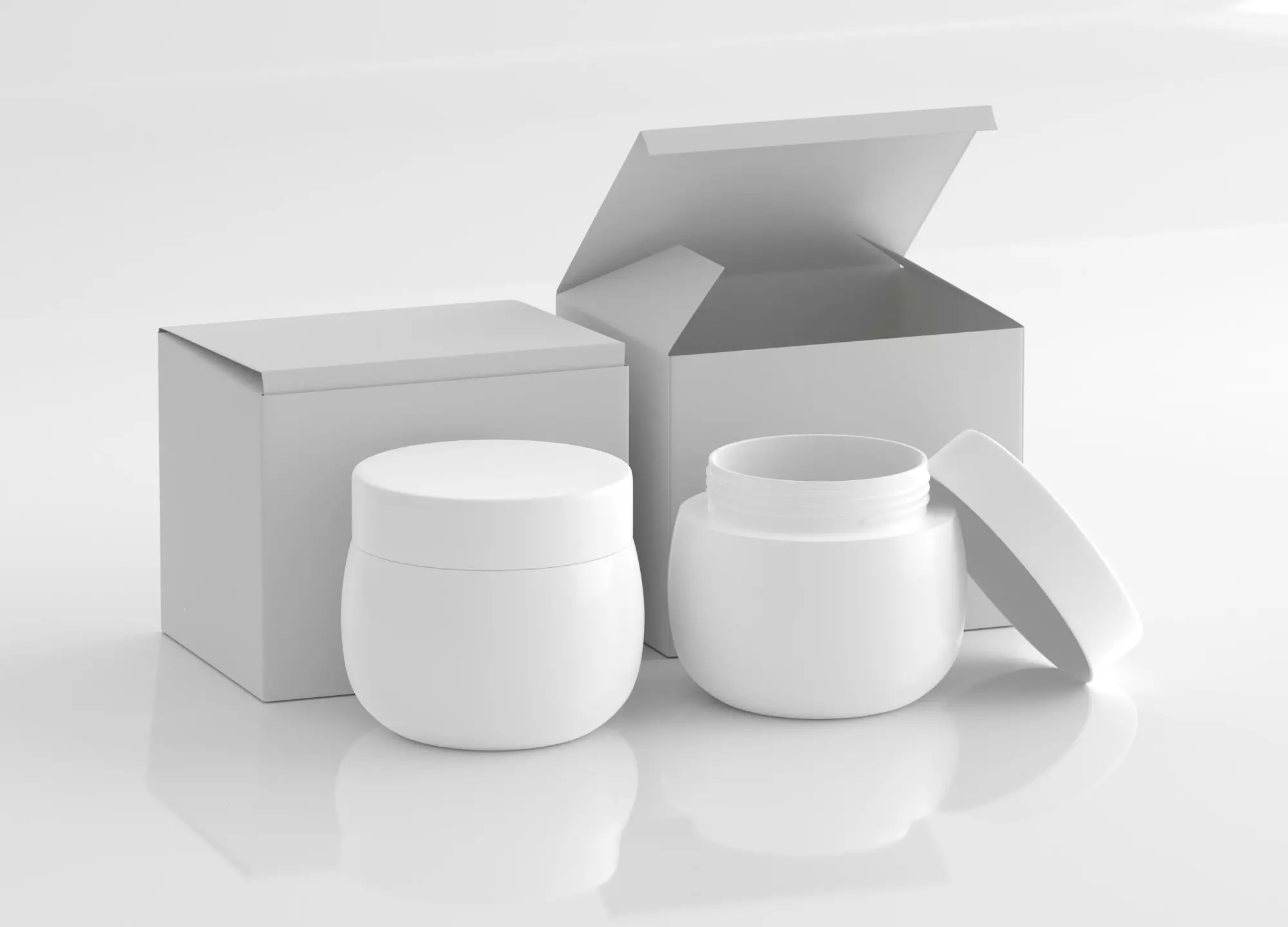 Cosmetic Mockup 3 Low-poly 3D model_0