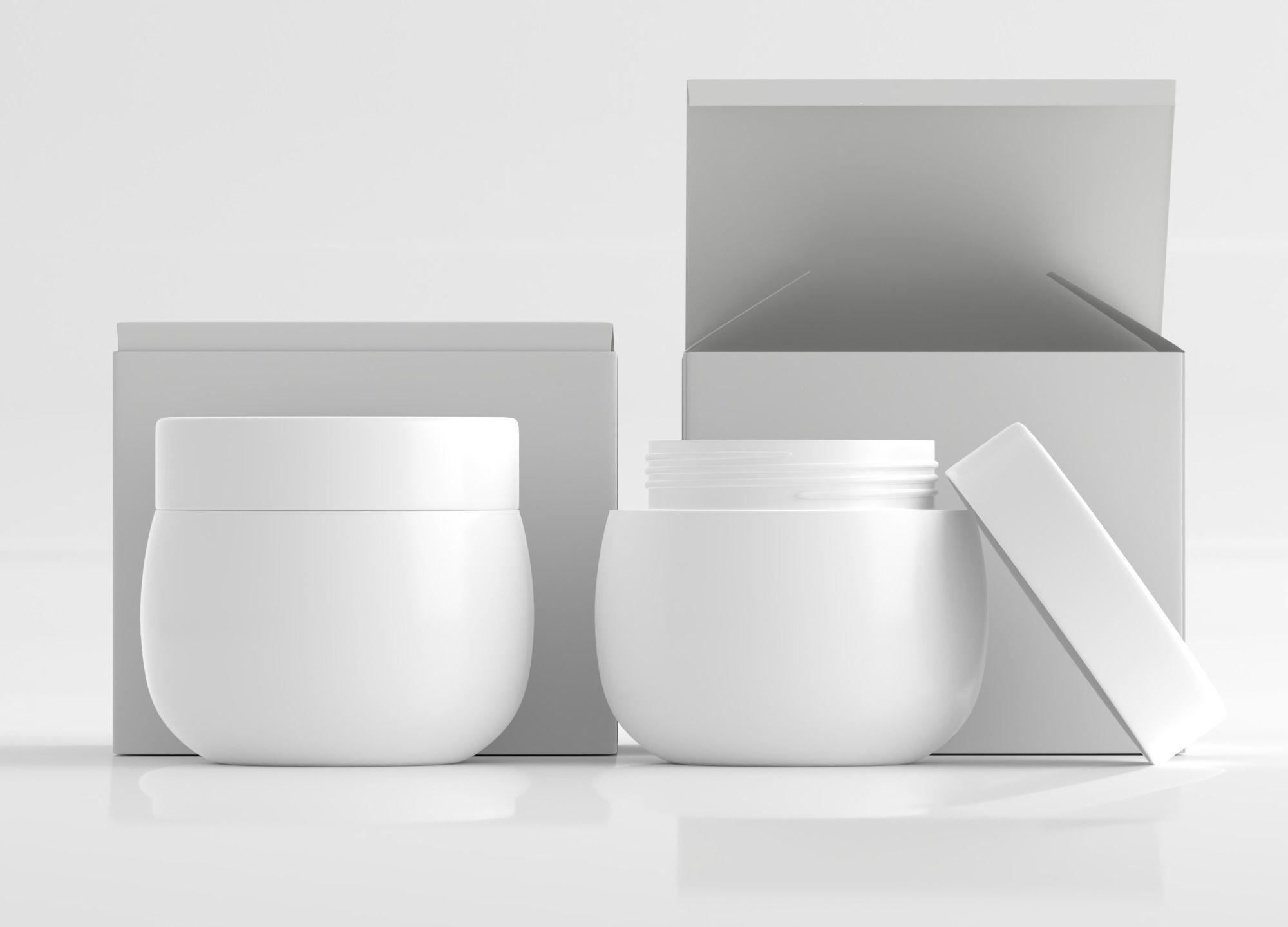 Cosmetic Mockup 3 Low-poly 3D model_1