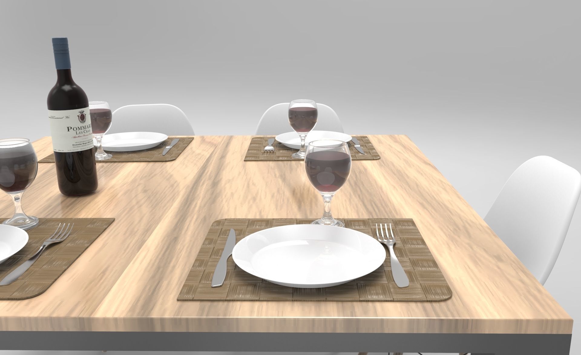 TABLE YS 11-1 3D model_2