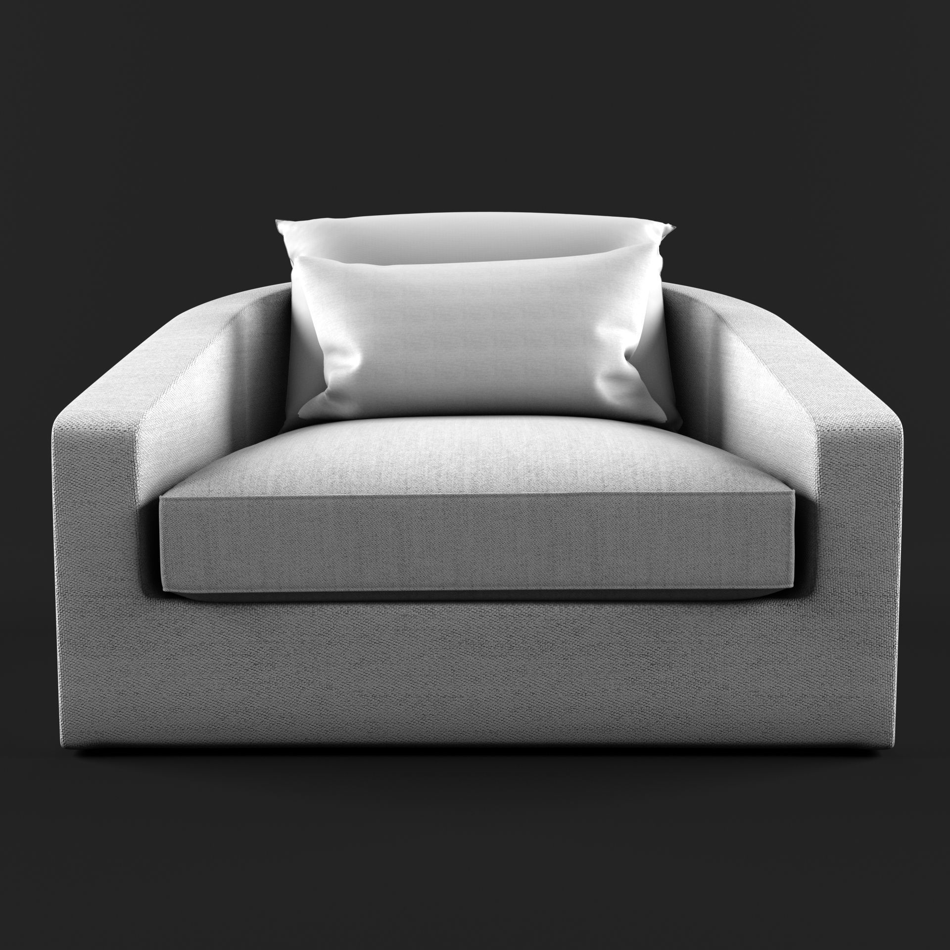 Harbour Outdoor - Barcelona Armchair 3D model_1