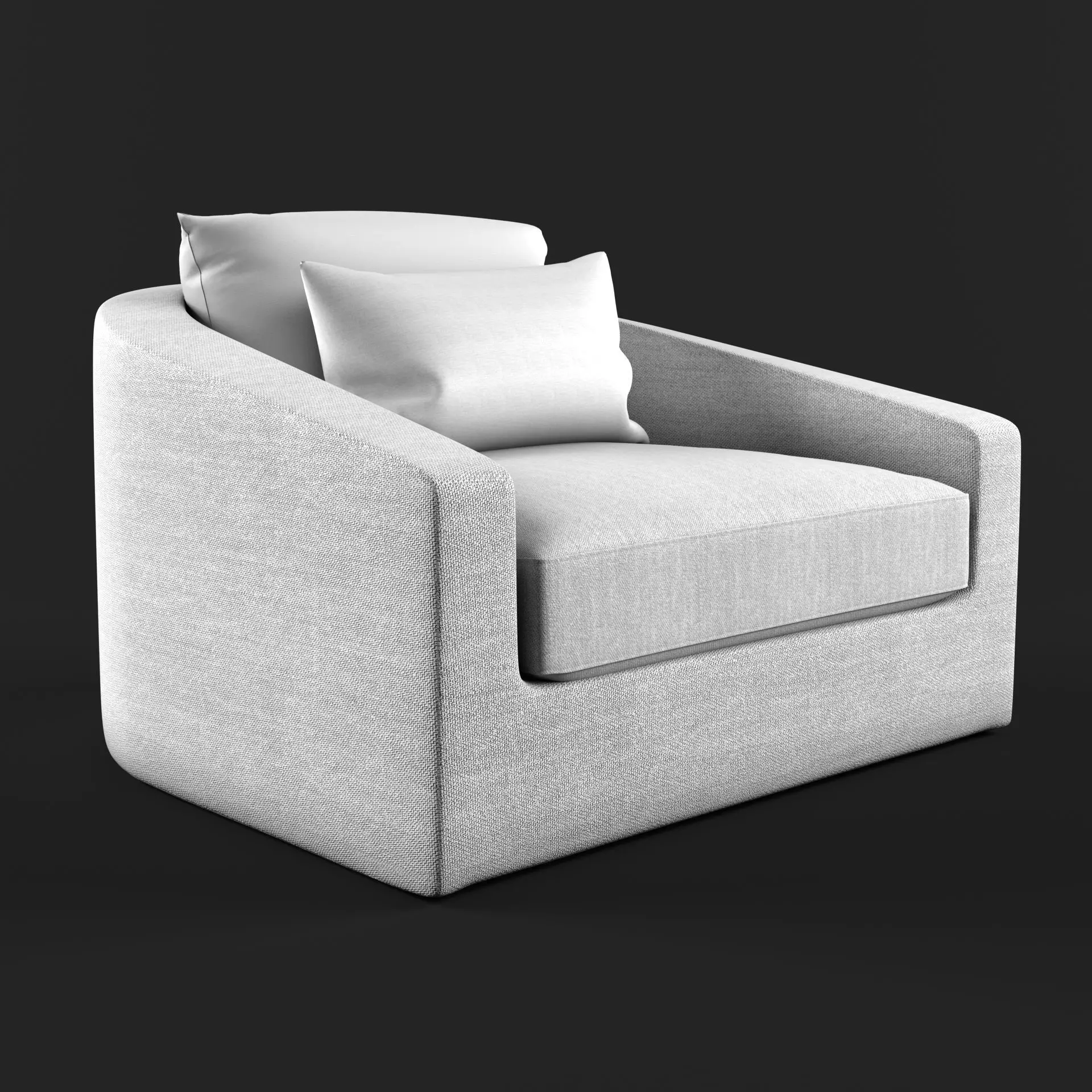 Harbour Outdoor - Barcelona Armchair 3D model_0