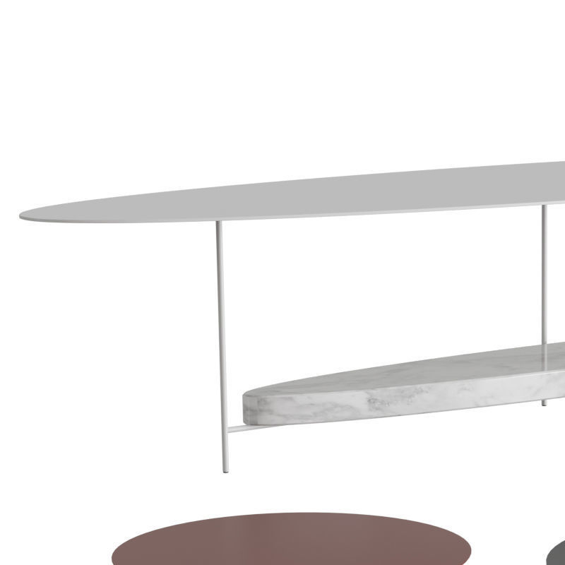 Panna Cotta Table 3D model_1