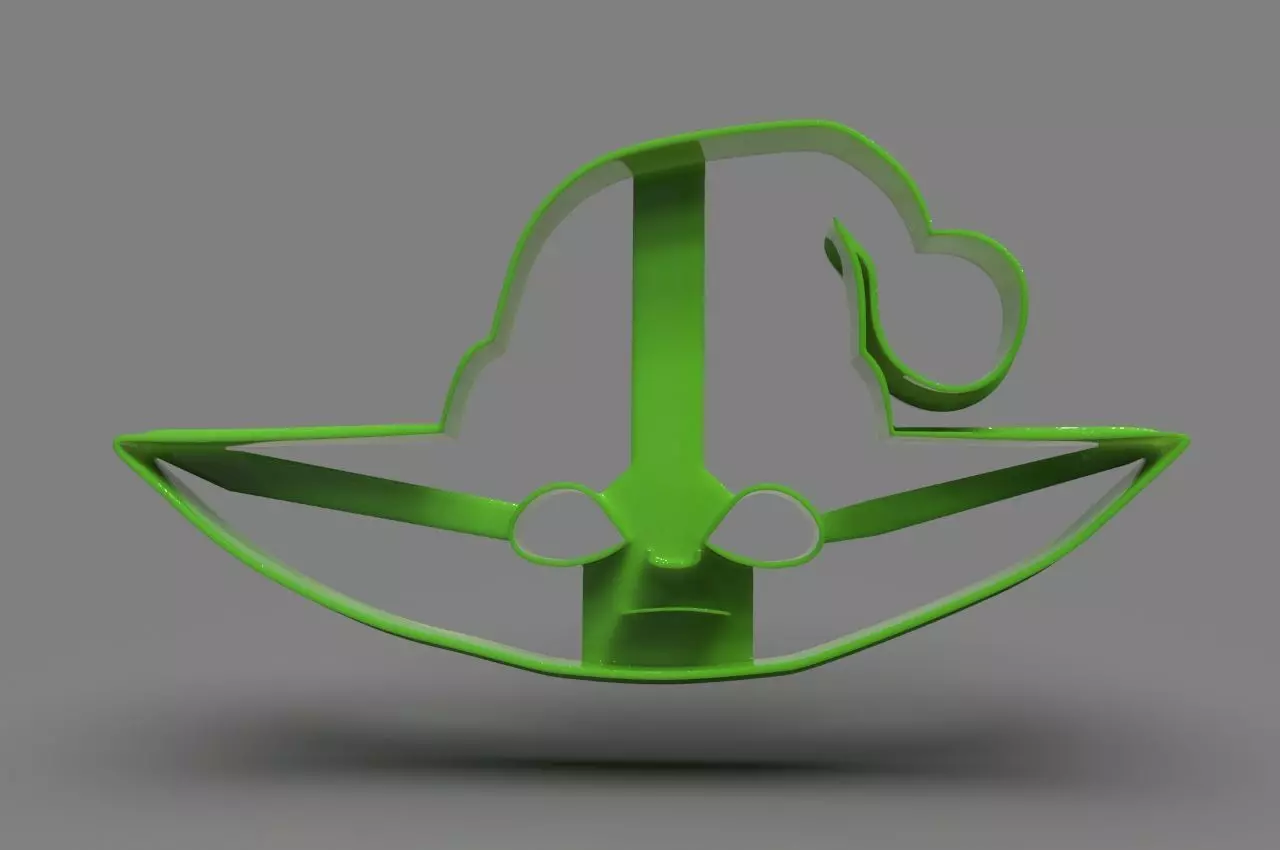 Baby Yoda Head Cookie Cutter X Mas 3D print model_0