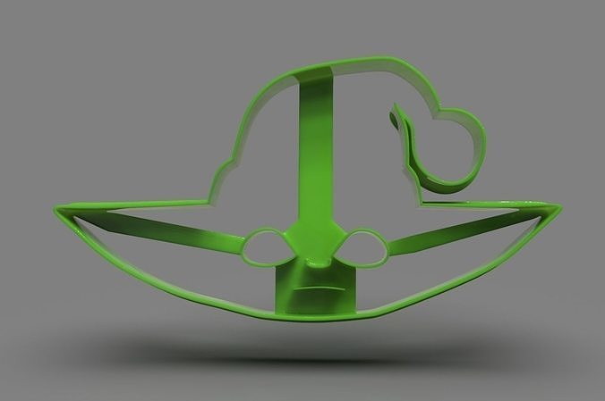 Baby Yoda Head Cookie Cutter X Mas 3D print model