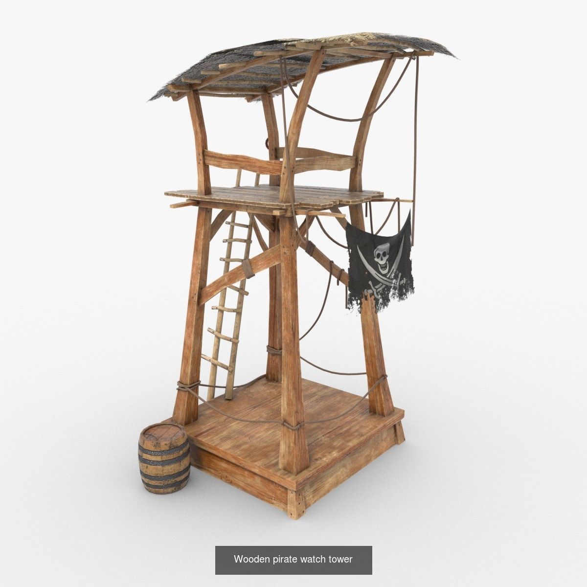 Caribbean Sea 16th Century 3D Model Collection_71