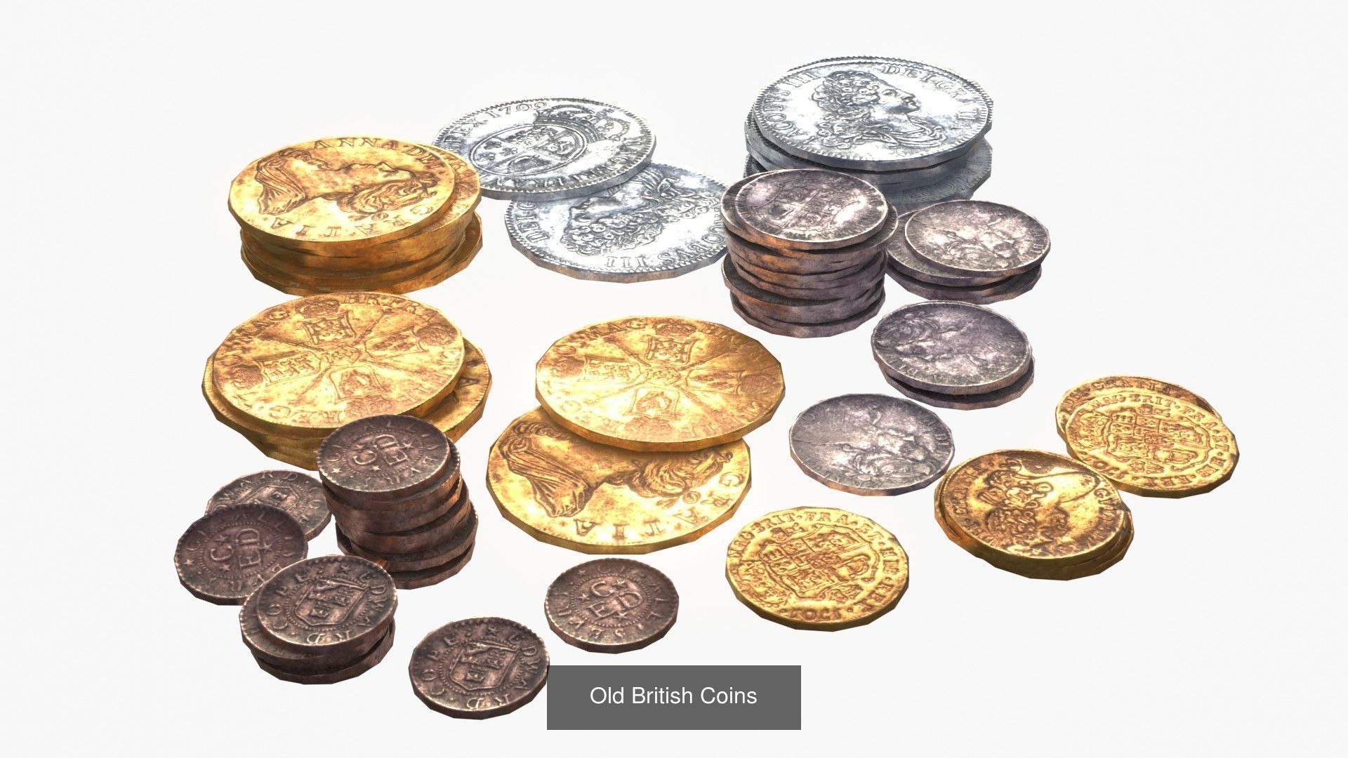 Caribbean Sea 16th Century 3D Model Collection_25