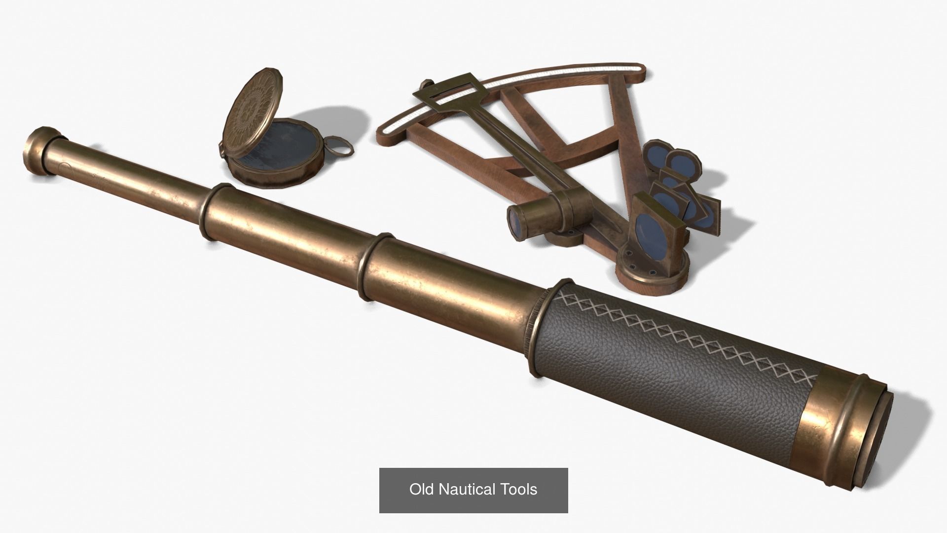 Caribbean Sea 16th Century 3D Model Collection_29