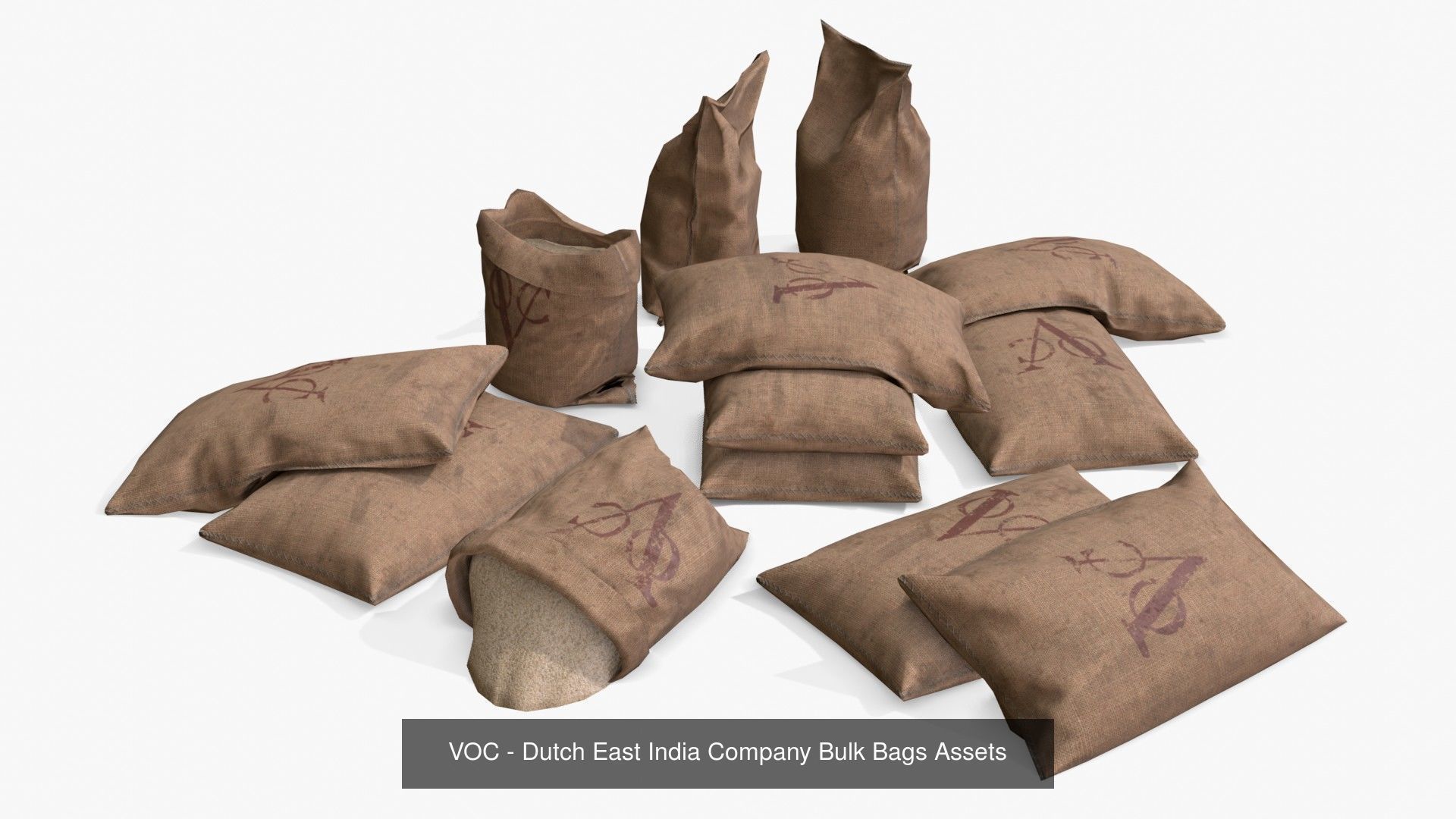 Caribbean Sea 16th Century 3D Model Collection_36