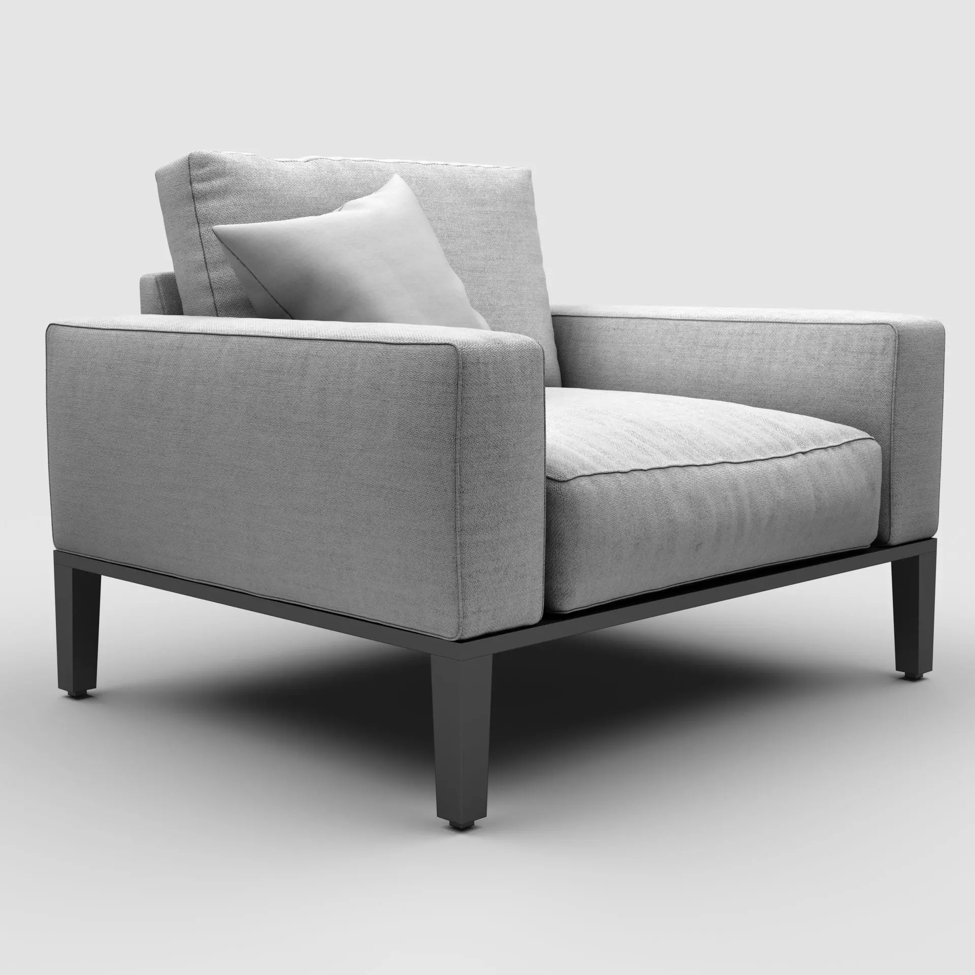 Harbour Outdoor - Balmoral Armchair 3D model_0