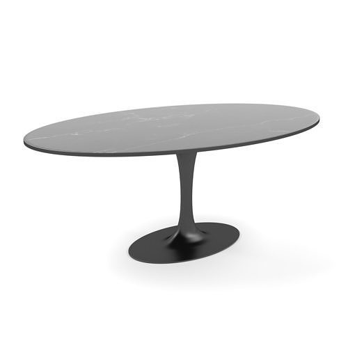 Knoll Saarinen Tulip Oval Coffee Table 3D model