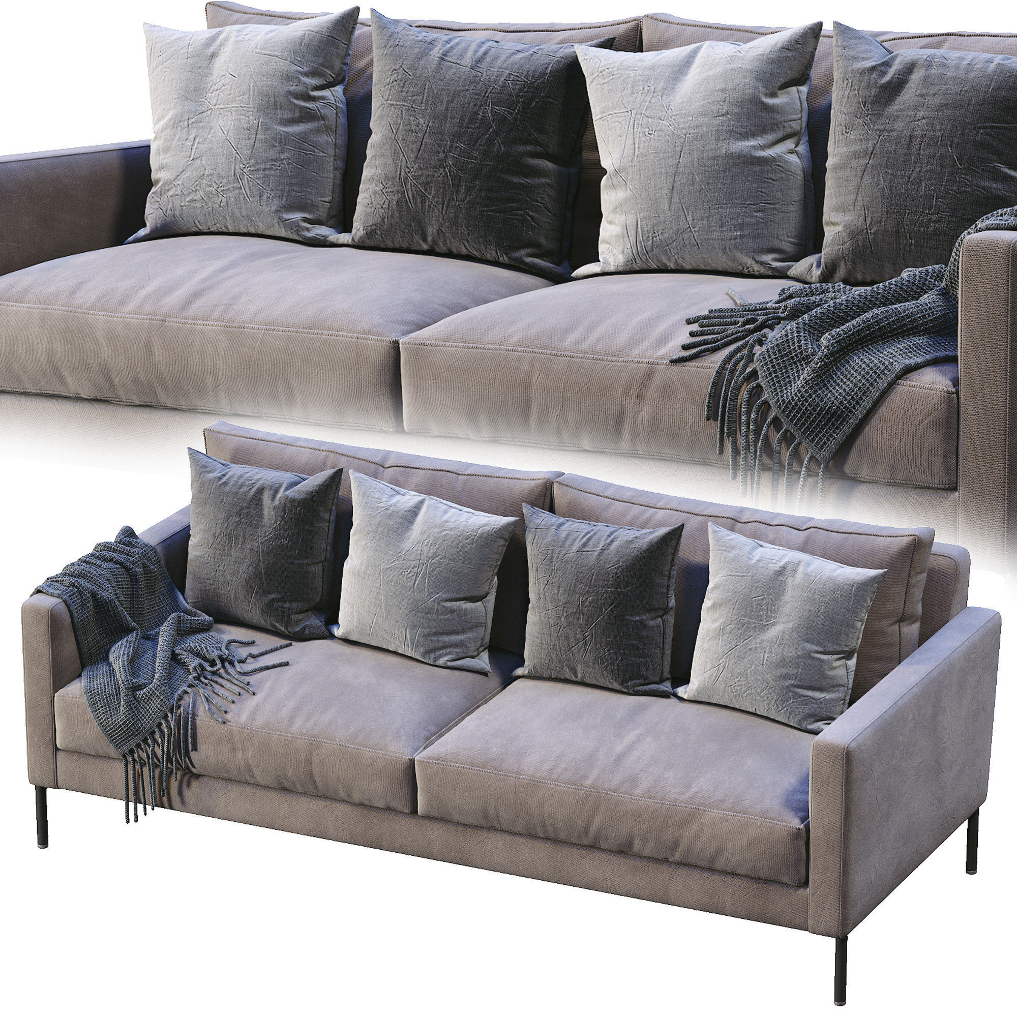 Interface Sofa LUCA 3D model_3