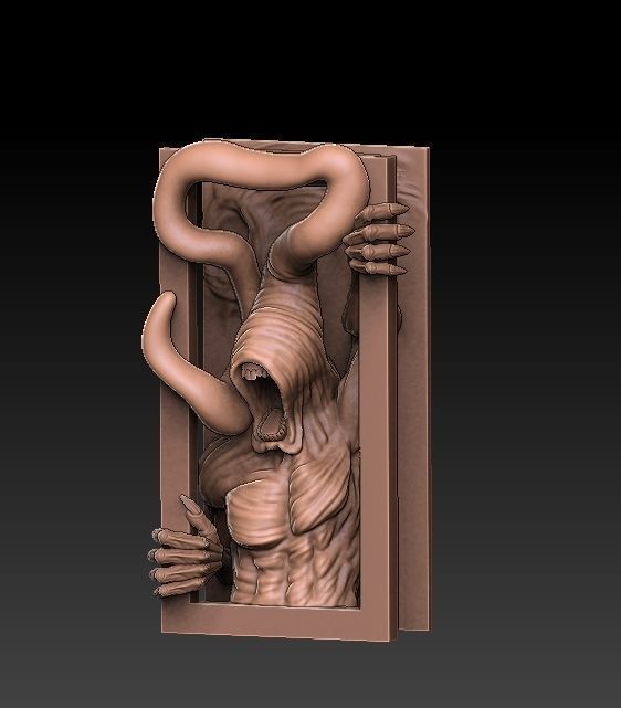 Lovecraft Bookend Chtulu 3D print model_6
