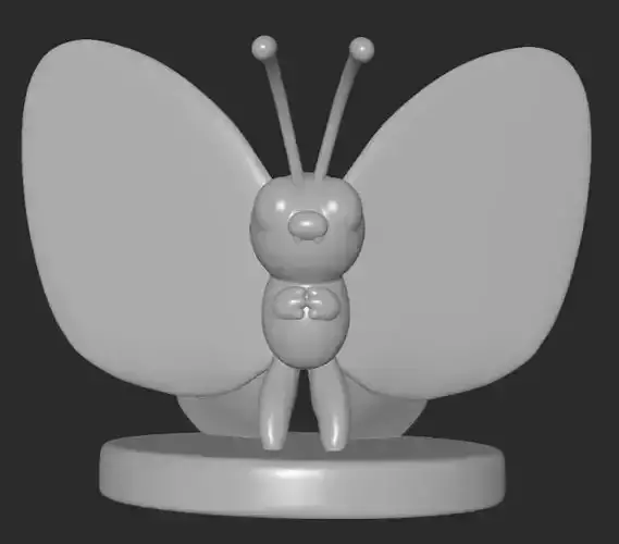 MakeIT Pokemon ButterFree 3D model