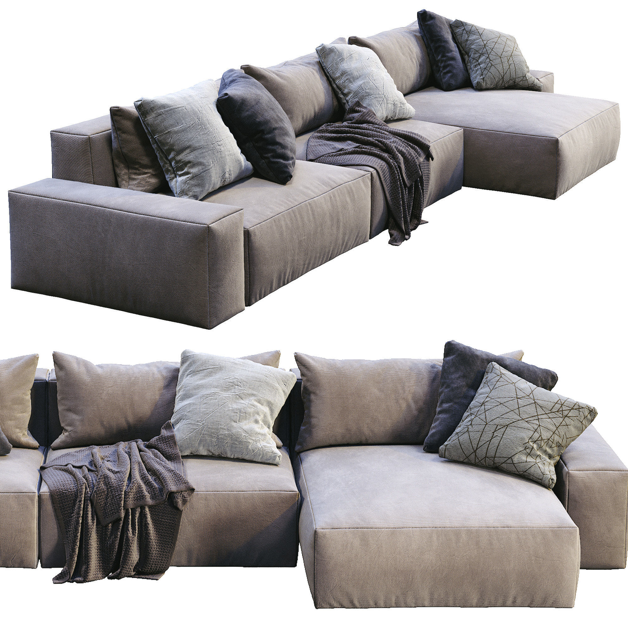 Jesse sofa Daniel 1 3D model_2