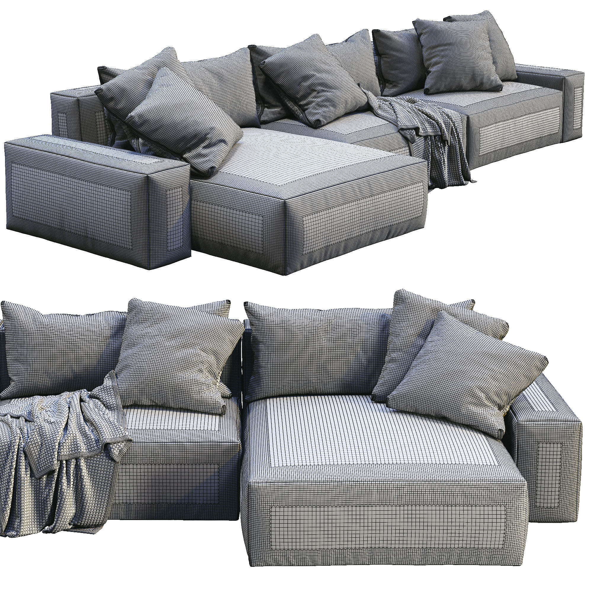 Jesse sofa Daniel 1 3D model_4