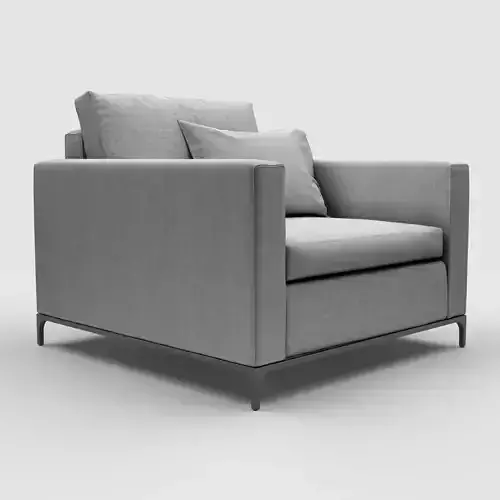 Sonder Living - Lauren Arm Chair - Nina Stone