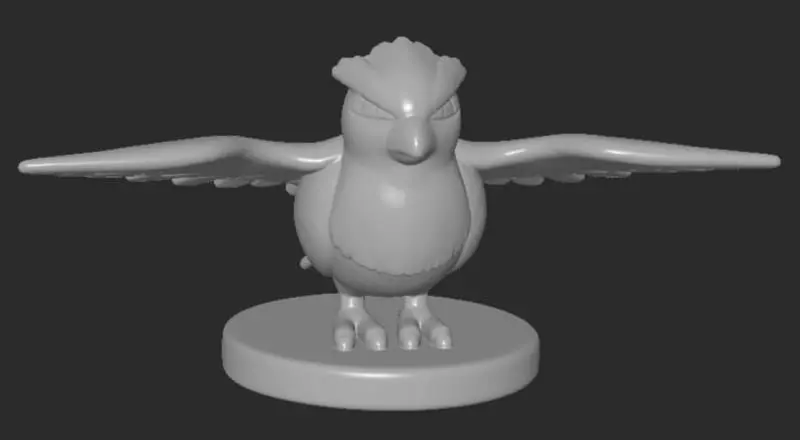 MakeIT Pokemon Pidgey 3D model_0
