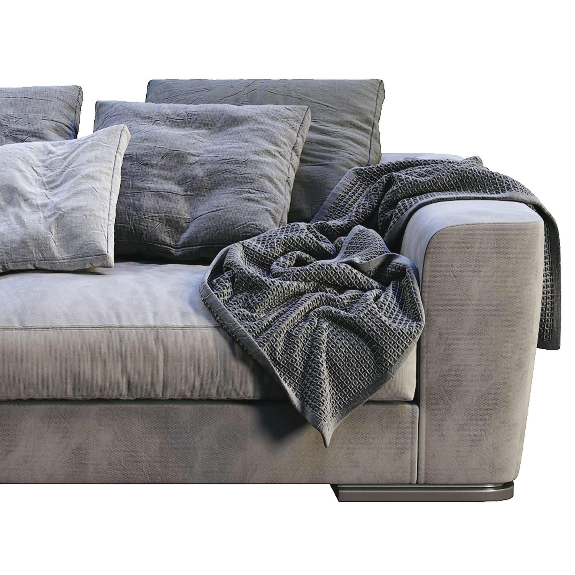 Flexform Sofa Scott 3D model_2