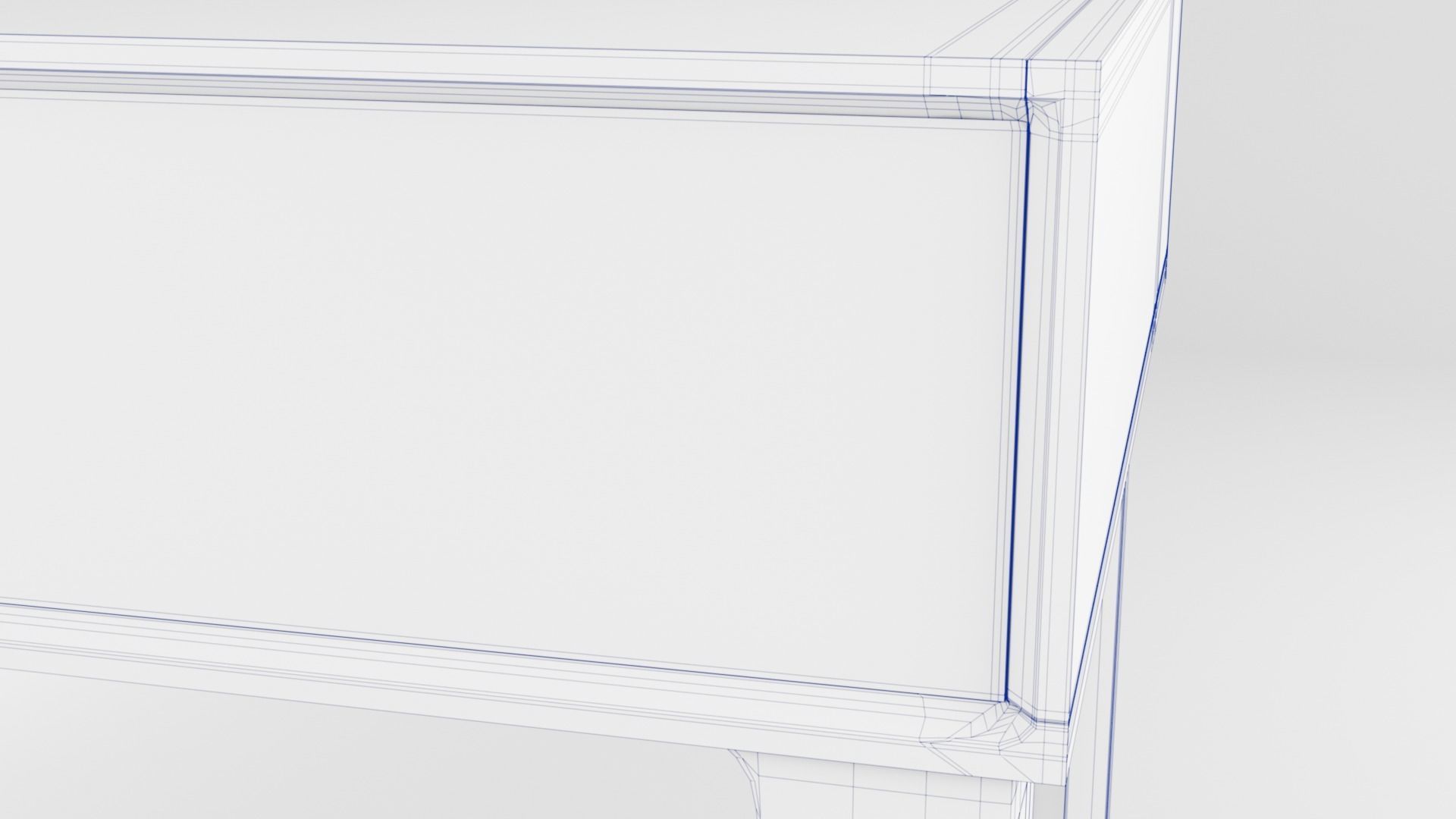 Modern Office Desk 3D model_14