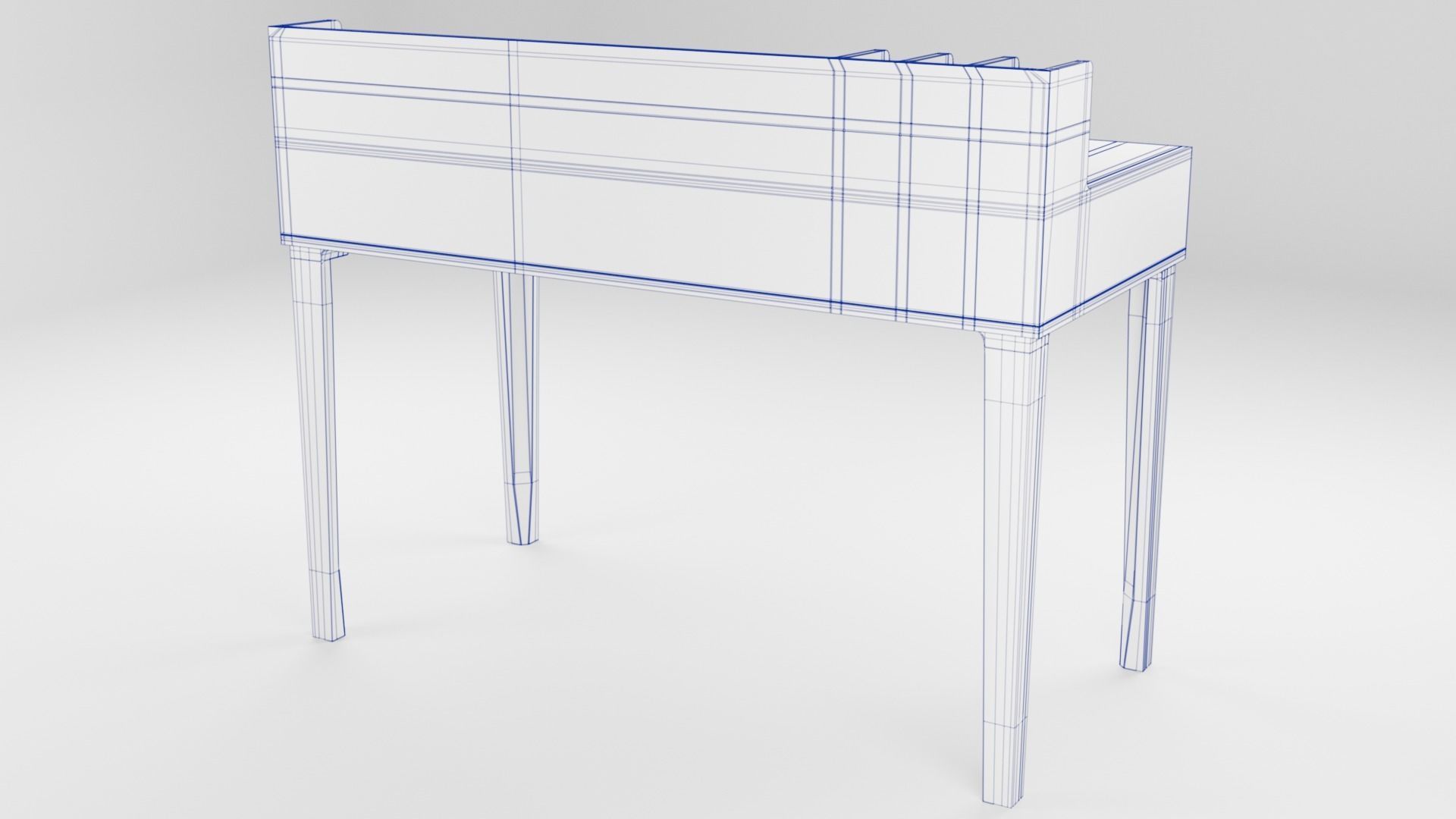 Modern Office Desk 3D model_20