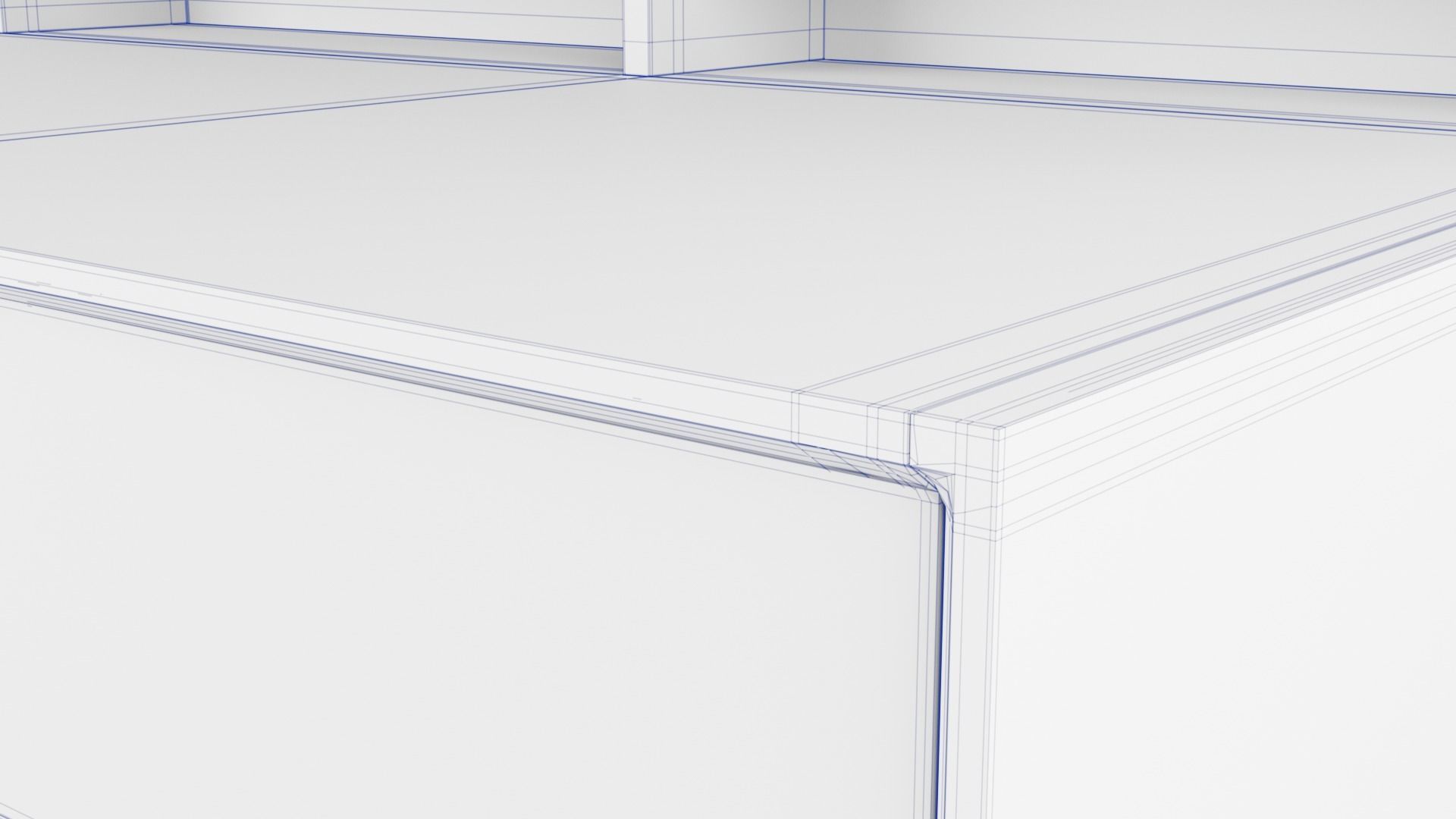 Modern Office Desk 3D model_16