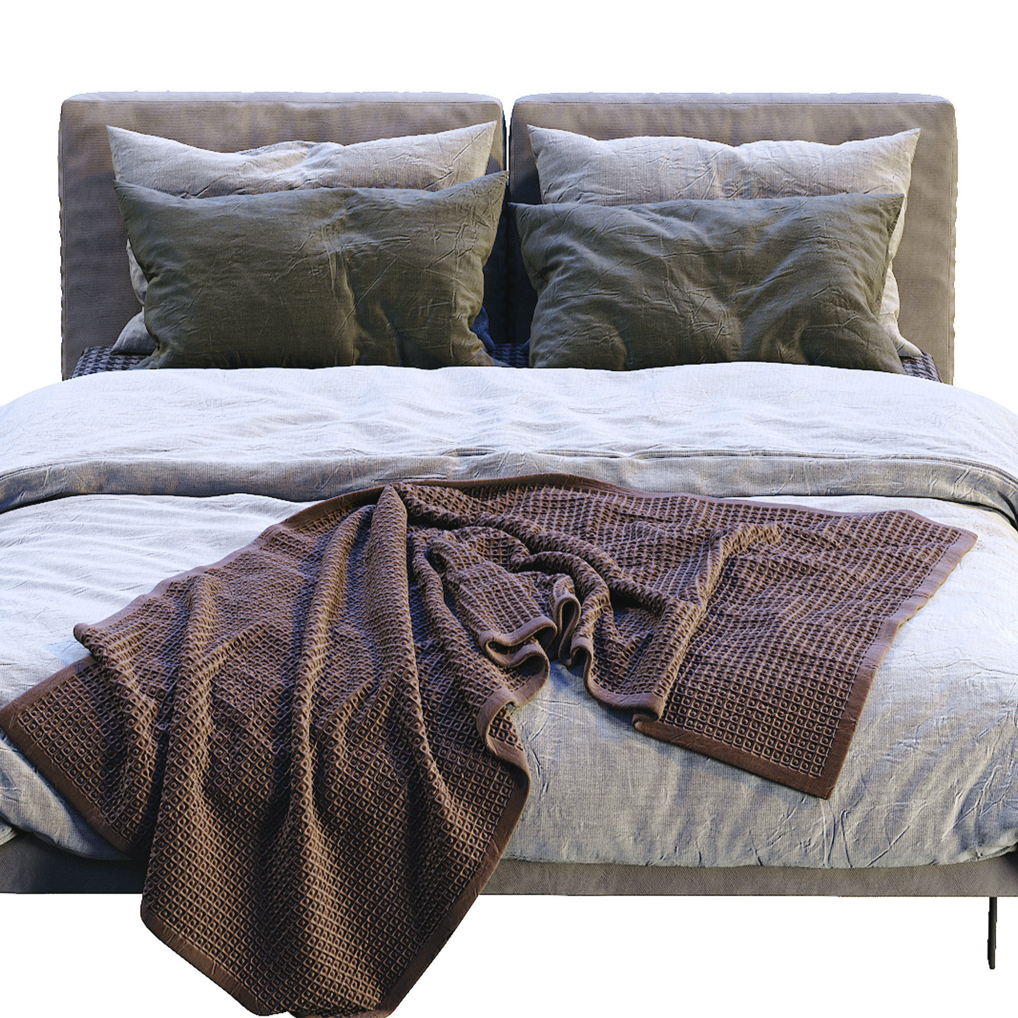 Alivar Bed LADY B 3D model_3