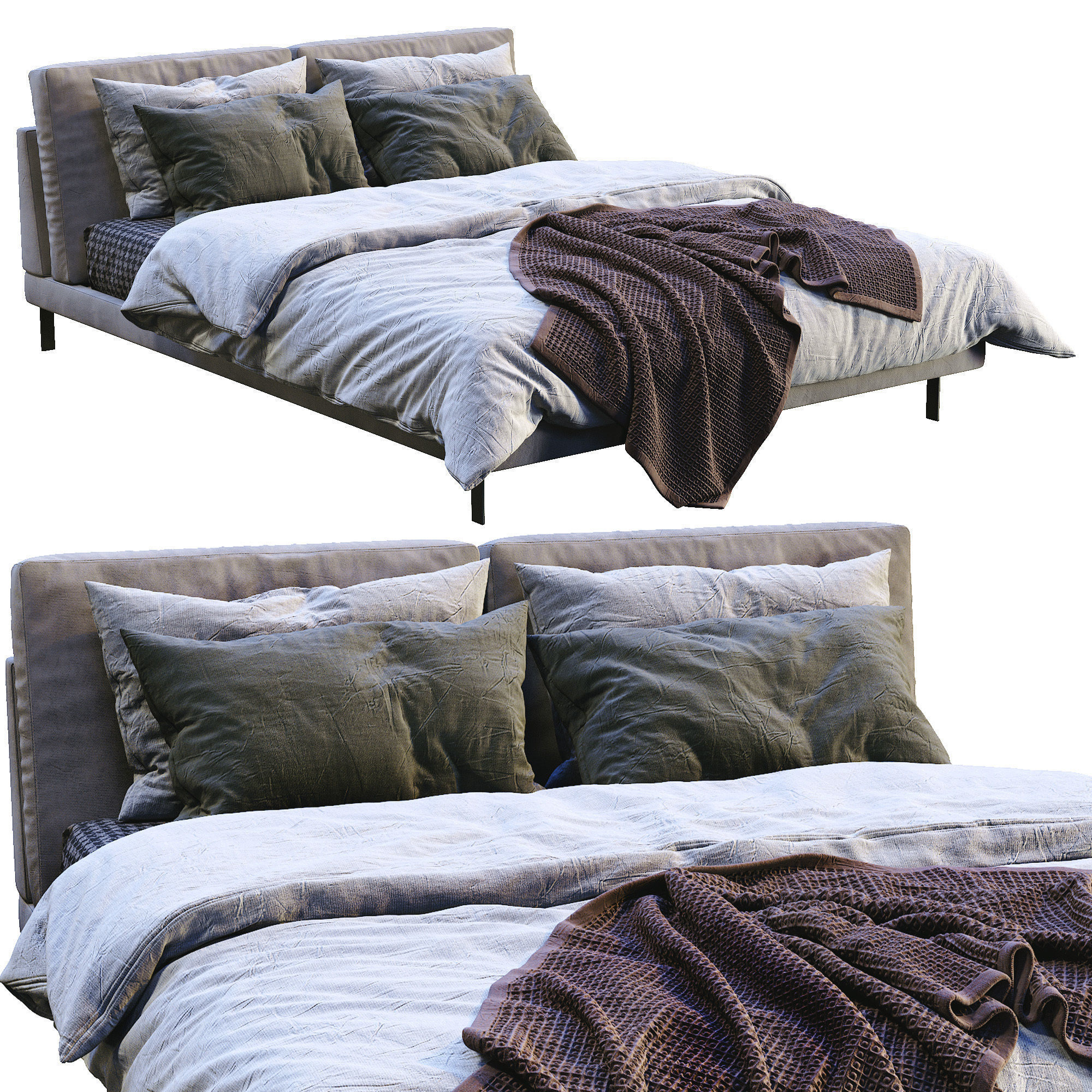 Alivar Bed LADY B 3D model_1