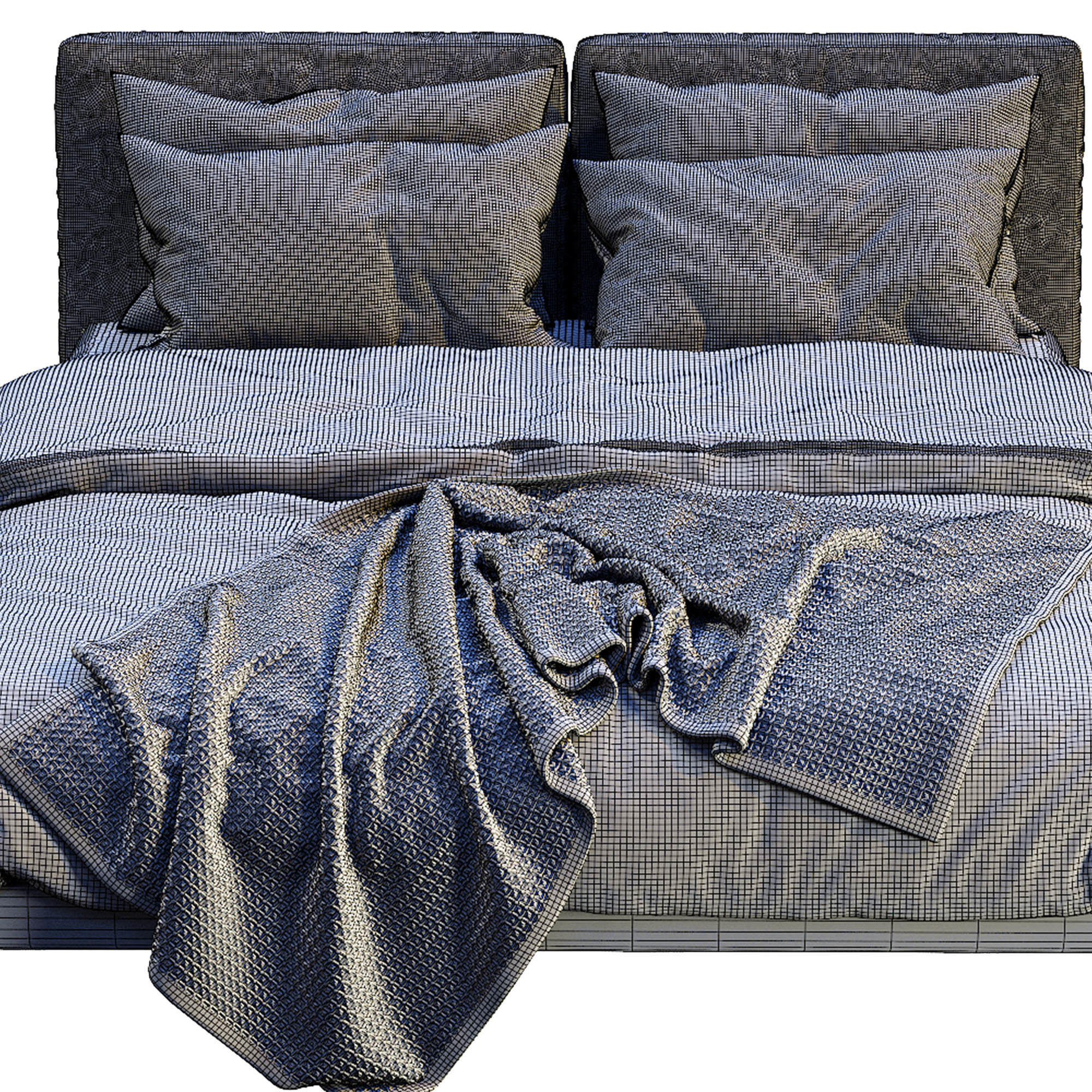 Alivar Bed LADY B 3D model_4