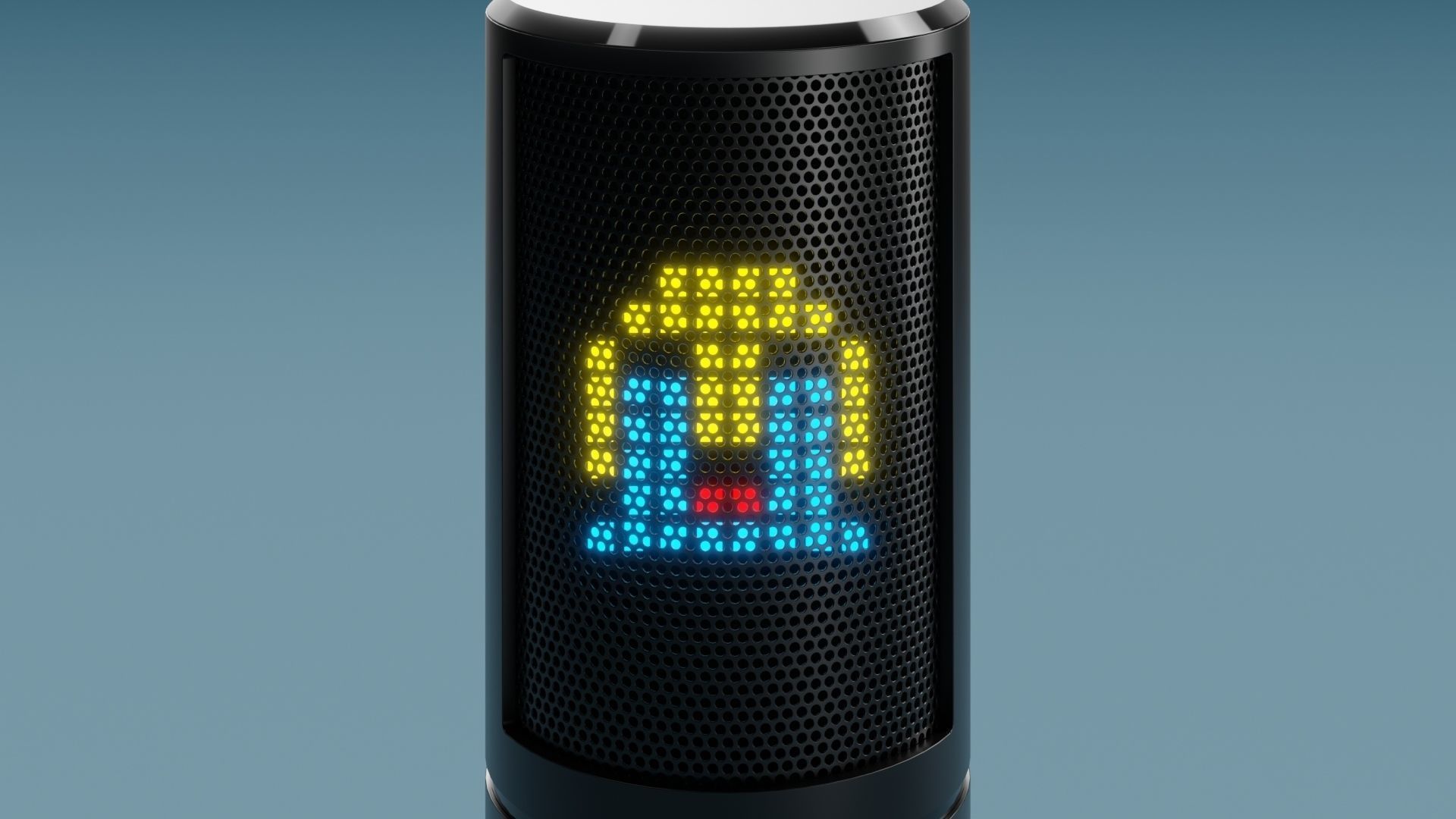 Razer Seiren Emote 3D model_14