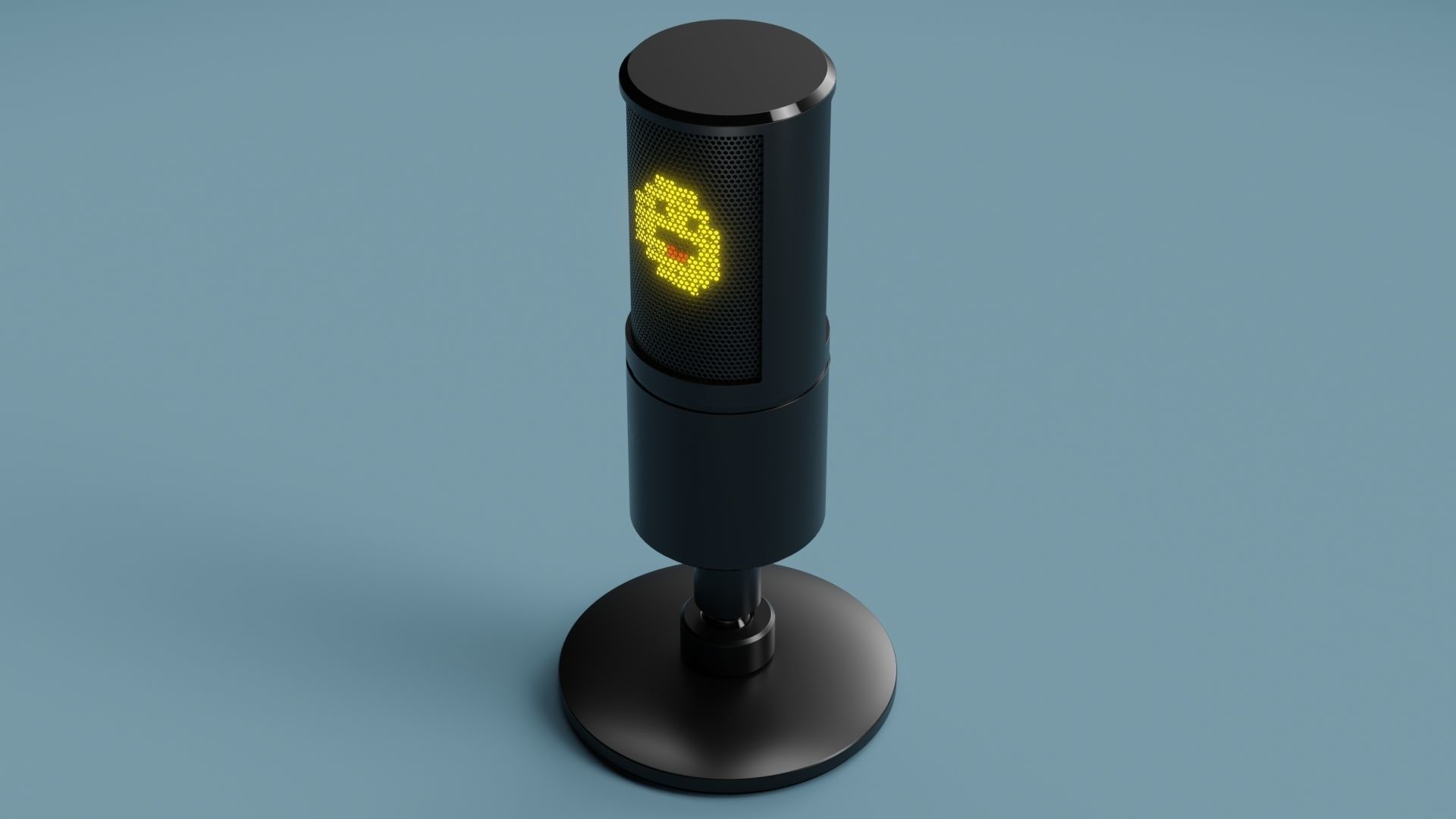 Razer Seiren Emote 3D model_3