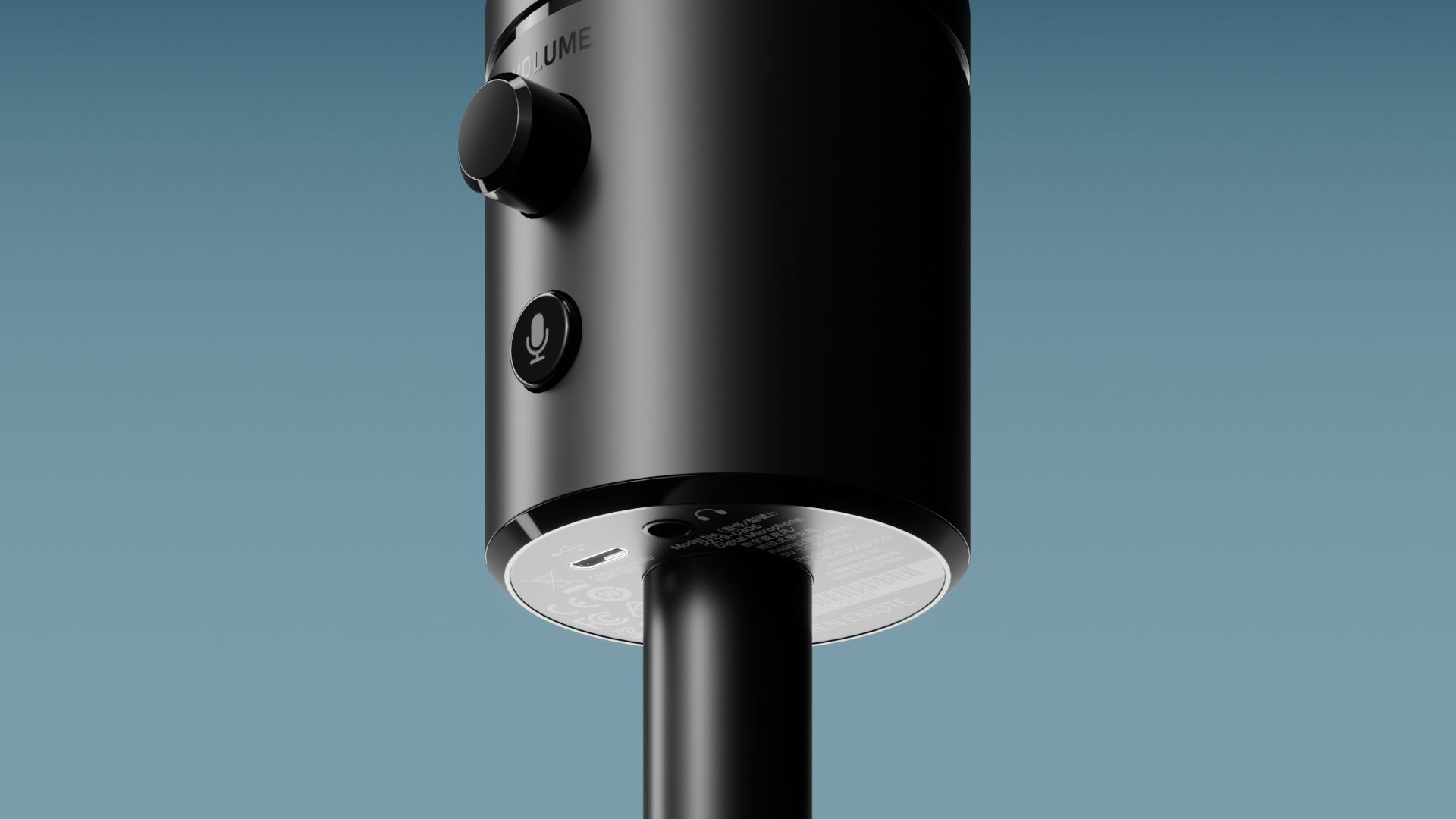 Razer Seiren Emote 3D model_8