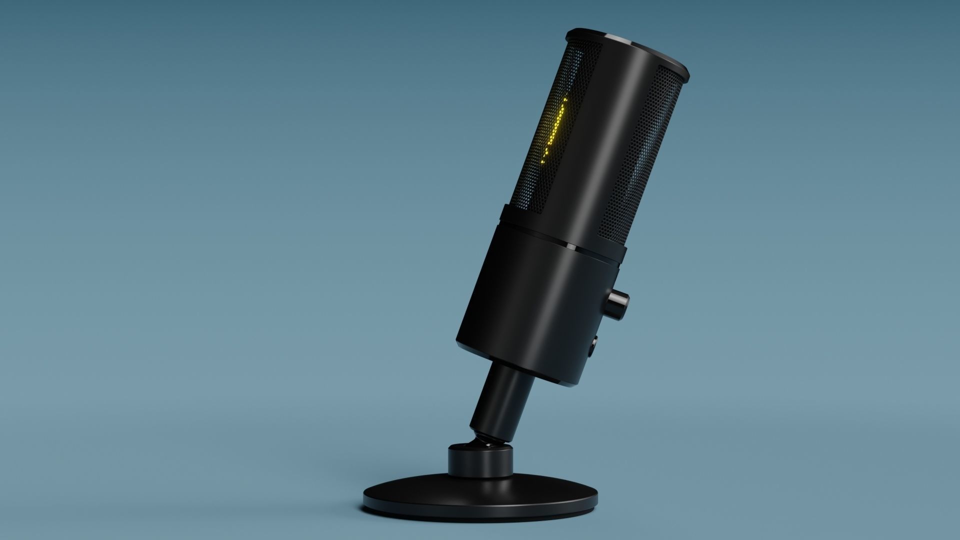 Razer Seiren Emote 3D model_5